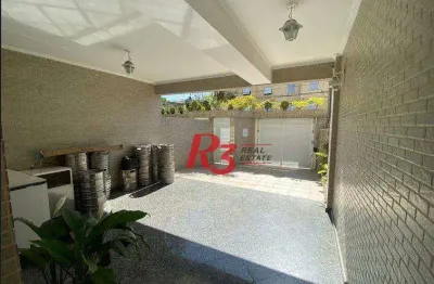 Casa com 5 dormitórios, 240 m² - aparecida - santos/sp