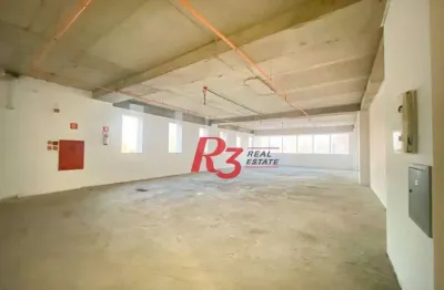 Sala para alugar, 151 m² por r$ 12.088,49/mês - gonzaga - santos/sp