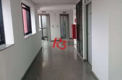 Sala à venda, 65 m² por r$ 347.000,00 - boqueirão - santos/sp