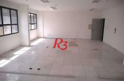 Sala, 81 m² - venda por r$ 230.000,00 ou aluguel por r$ 2.198,47/mês - centro - santos/sp