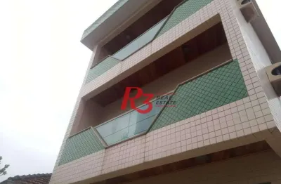 Casa tríplex  à venda com 4 dormitórios, piscina, churrasqueira,  237 m² - campo grande - santos/sp