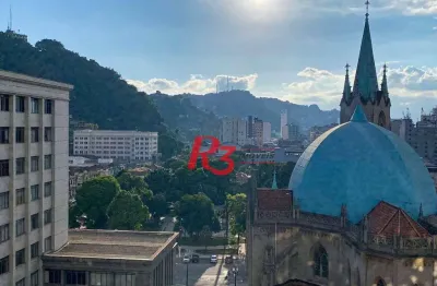 Sala para alugar, 70 m² por r$ 3.000,00/mês - centro - santos/sp