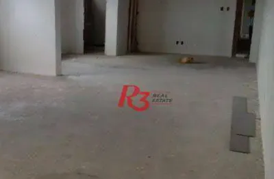 Sala para alugar, 42 m² por r$ 3.000,00/mês - embaré - santos/sp