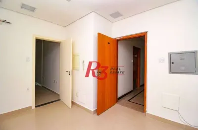 Sala para alugar, 90 m² por r$ 3.600,00/mês - centro - santos/sp