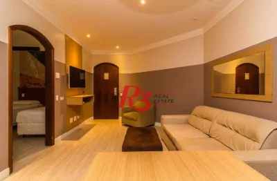 Flat à venda, 47 m² por r$ 440.000,00 - gonzaga - santos/sp
