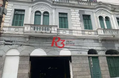 Galpão à venda, 2500 m² por r$ 8.900.000,00 - centro - santos/sp