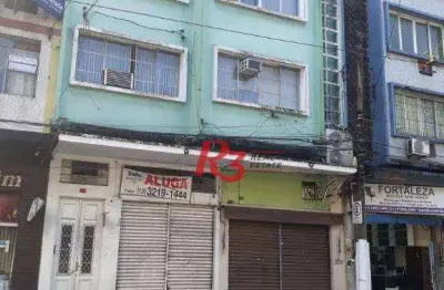 Prédio à venda na Rua Frei Gaspar, 121, Centro, Santos