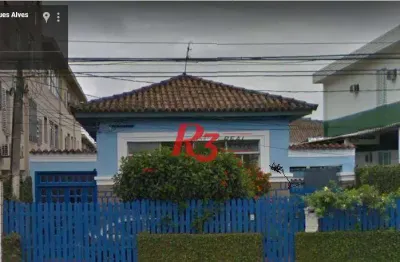 Terreno à venda, 490 m² por r$ 1.500.000,00 - macuco - santos/sp