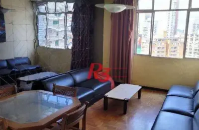 Apartamento à venda, 85 m² por r$ 640.000,00 - gonzaga - santos/sp