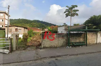 Terreno à venda, 1110 m² - morro de nova cintra - santos/sp
