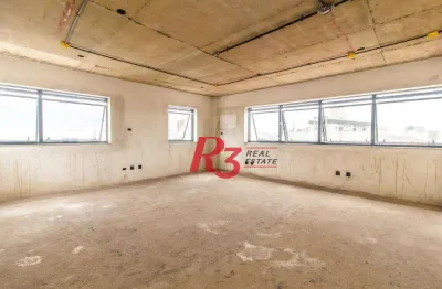 Sala à venda, 65 m² por r$ 347.000,00 - boqueirão - santos/sp