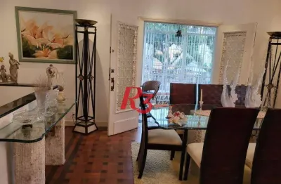 Casa com 4 dormitórios à venda, 480 m² - gonzaga - santos/sp