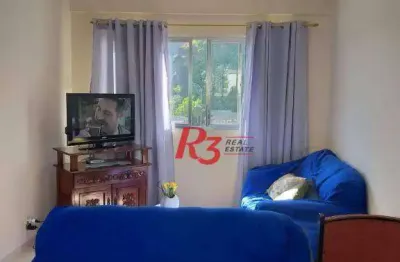 Apartamento com 2 dormitórios à venda, 80 m² por r$ 380.000,00 - itararé - são vicente/sp