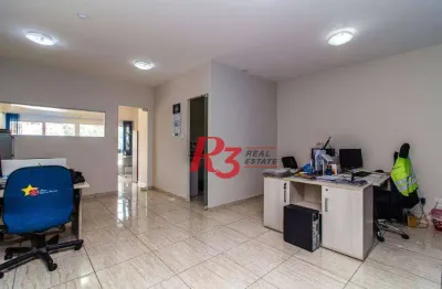 Sala à venda, 73 m² por r$ 250.000,00 - centro - santos/sp
