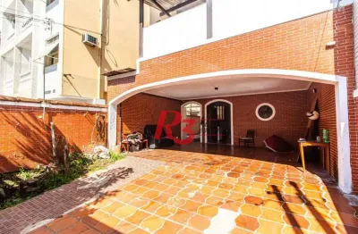 Casa com 3 quartos à venda na Rua Carlos Gomes, 199, Campo Grande, Santos