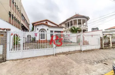 Casa comercial para alugar - encruzilhada - santos/sp