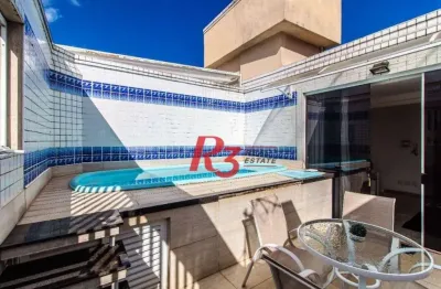 Sobrado com 5 dormitórios à venda, 267 m² por r$ 1.700.000,00 - embaré - santos/sp
