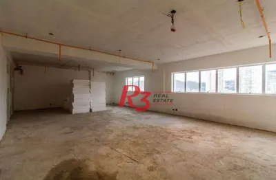 Sala para alugar, 101 m² por r$ 8.151,04/mês - vila matias - santos/sp