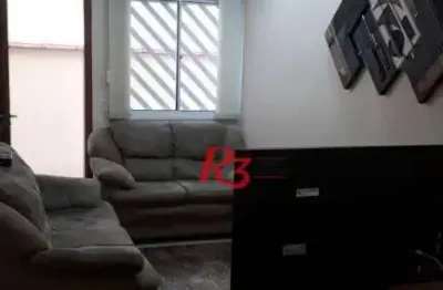 Casa com 2 dormitórios à venda, 70 m² por r$ 310.000,00 - catiapoã - são vicente/sp