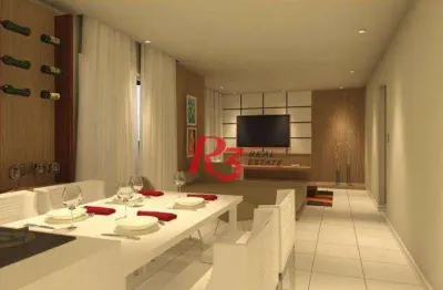 Apartamento com 3 dormitórios à venda, 93 m² por r$ 1.344.000,00 - asturias - guarujá/sp