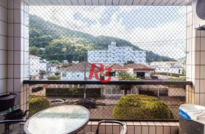 Apartamento com 2 dormitórios à venda, 120 m² por r$ 530.000,00 - marapé - santos/sp