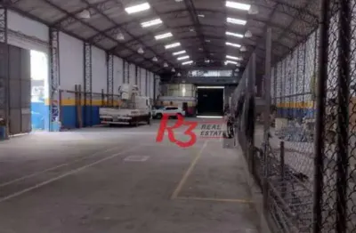 Galpão à venda, 1100 m² por r$ 6.000.000,00 - paquetá - santos/sp