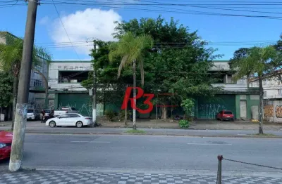 Terreno, 1500 m² - venda por r$ 13.200.000,00 ou aluguel por r$ 50.000,00/mês - vila matias - santos/sp