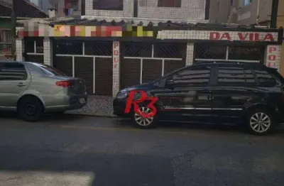 Sobrado à venda, 188 m² por r$ 3.900.000,00 - vila belmiro - santos/sp