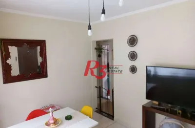 Apartamento à venda, 65 m² por r$ 340.000,00 - campo grande - santos/sp