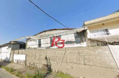 Galpão, 1034 m² - venda por r$ 3.203.000,00 ou aluguel por r$ 22.400,01/mês - vila valença - são vicente/sp
