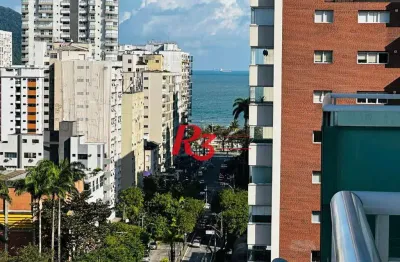 Sala para alugar, 48 m² por r$ 5.328,84/mês - boqueirão - santos/sp
