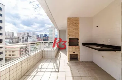 Apartamento com 3 dormitórios à venda, 139 m² por r$ 939.645,00 - canto do forte - praia grande/sp