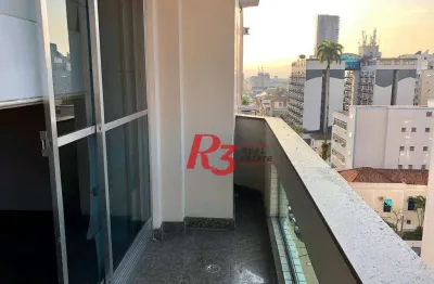 Apartamento com 3 dormitórios à venda, 128 m² por r$ 950.000,00 - centro - são vicente/sp
