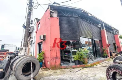 Casa comercial com 2 dormitórios à venda, 234 m² - estuário - santos/sp