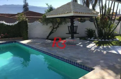 Casa com 6 dormitórios à venda, 420 m² por r$ 3.990.000,00 - balneário flórida - praia grande/sp