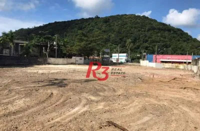 Terreno para alugar, 2244 m² por r$ 13.507,59/mês - balneário praia do pernambuco - guarujá/sp