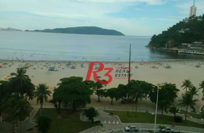 Apartamento com 3 dormitórios à venda, 210 m² - itararé - são vicente/sp