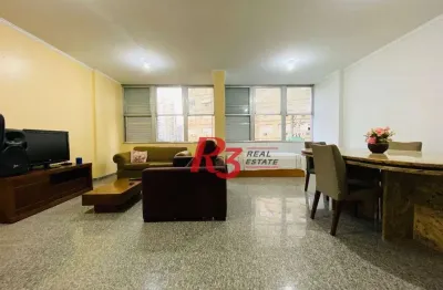 Apartamento, 109 m² - venda por r$ 550.000,00 ou aluguel por r$ 4.950,00/mês - josé menino - santos/sp