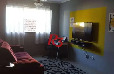 Village com 2 dormitórios à venda, 100 m² - marapé - santos/sp