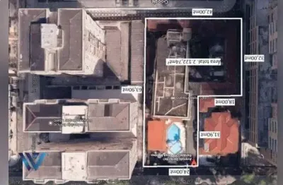 Terreno à venda, 2112 m² por r$ 21.150.000,00 - josé menino - santos/sp