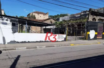 Terreno à venda, 1008 m² por r$ 3.800.000,00 - centro - santos/sp