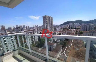 Apartamento à venda, 74 m² por r$ 650.000,00 - campo grande - santos/sp
