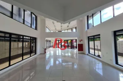 Loja, 382 m² - venda por r$ 3.500.000,00 ou aluguel por r$ 21.816,00/mês - boqueirão - santos/sp
