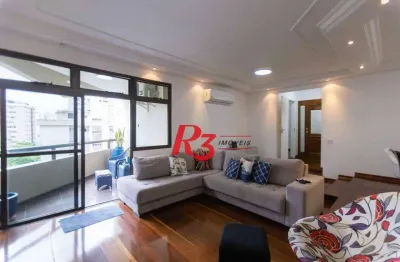 Apartamento com 4 dormitórios à venda, 174 m² por R$ 1.600.000,00 - Aparecida - Santos/SP