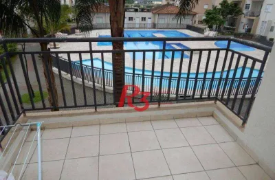 Apartamento com 3 dormitórios à venda, 70 m² por r$ 375.000,00 - areia branca - santos/sp