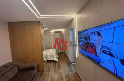 Flat à venda, 38 m² por r$ 300.000,00 - centro - são vicente/sp