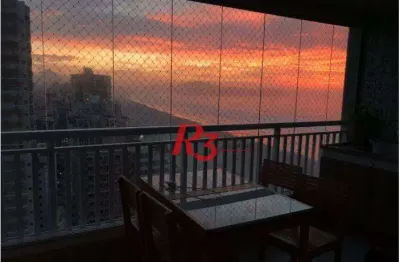 Apartamento com 3 dormitórios à venda, 123 m² por r$ 1.300.000,00 - aviação - praia grande/sp