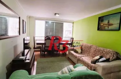 Apartamento, 110 m² - venda por r$ 585.000,00 ou aluguel por r$ 5.500,01/mês - boqueirão - santos/sp