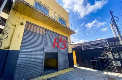 Loja para alugar, 320 m² por r$ 5.500,00/mês - jardim guassu - são vicente/sp