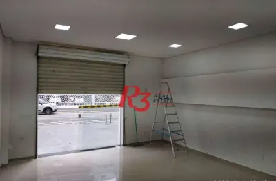 Loja à venda, 75 m² por r$ 1.890.000,00 - boqueirão - santos/sp